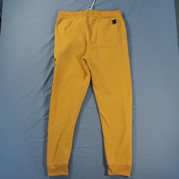 Vintage Southpole Pants Mens Extra Large Yellow Apollo Logo Street Court Joggers - Picture 2 of 13